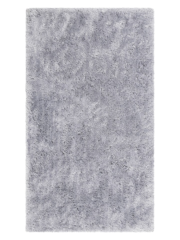 Homie Living Dywanik łazienkowy "Porto Azzurro" w kolorze szarym rozmiar: 55x65 cm