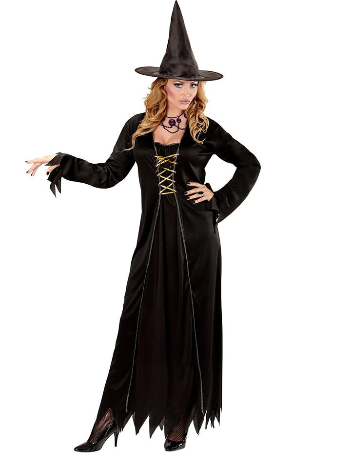 Carnival Party 2-częściowy kostium w kolorze czarnym rozmiar: L