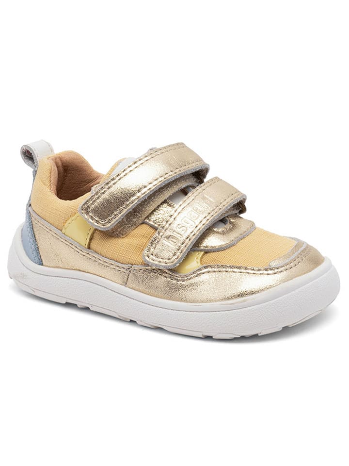 bisgaard Buty w kolorze złoto-żółto-błękitnym do nauki chodzenia rozmiar: 24