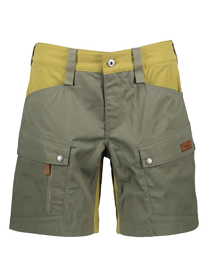 Bergans Szorty funkcyjne "Favor" w kolorze oliwkowo-jasnozielonym rozmiar: 40