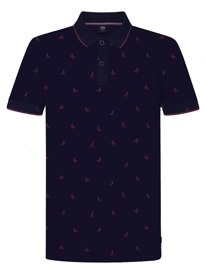 Petrol Industries Koszulka polo w kolorze granatowym rozmiar: M