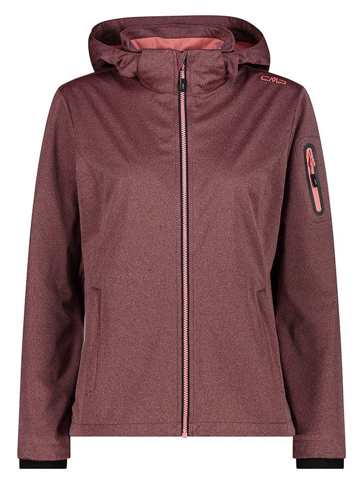 CMP Kurtka softshellowa w kolorze czerwonym rozmiar: 36