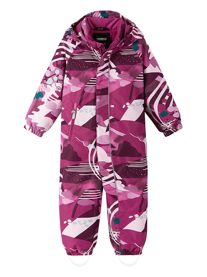 Reima Kombinezon zimowy "Puhuri" w kolorze różowym rozmiar: 80