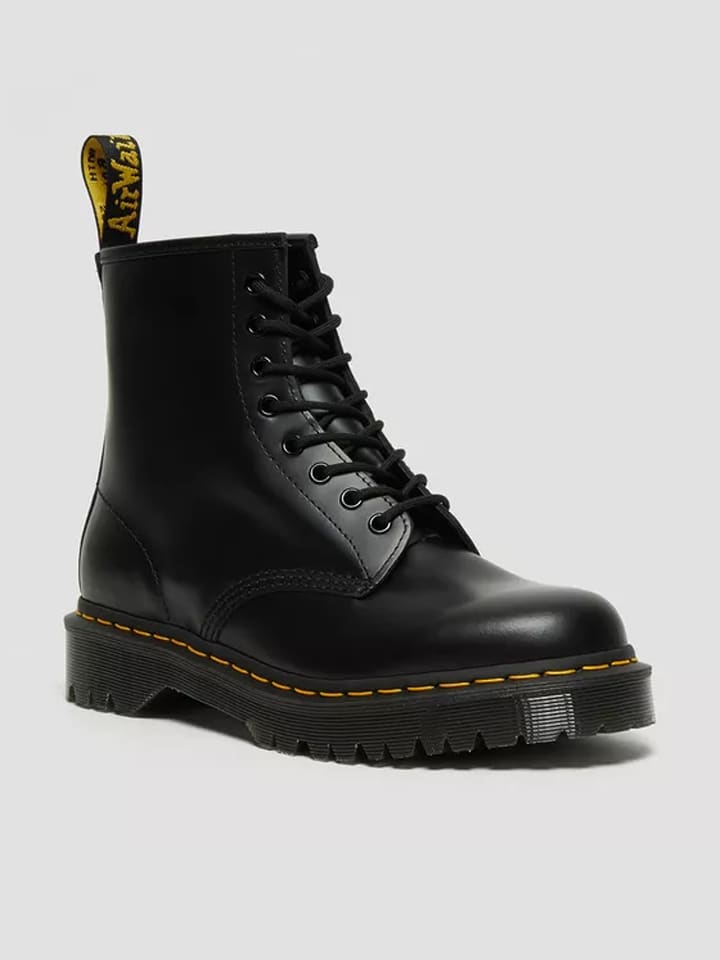 Dr. Martens Skórzane botki w kolorze czarnym rozmiar: 43