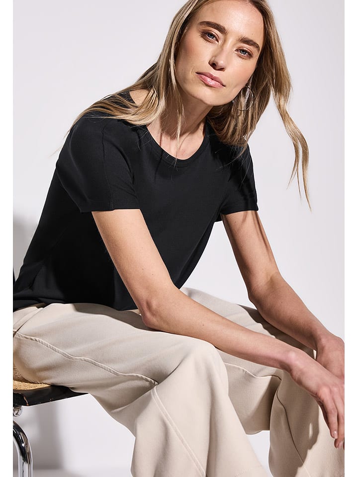 Street One Koszulka w kolorze czarnym rozmiar: 36