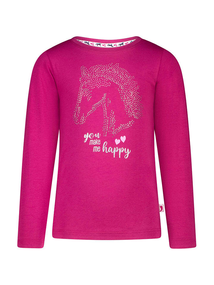 Salt and Pepper Koszulka "Glitter horse" w kolorze różowym rozmiar: 128/134