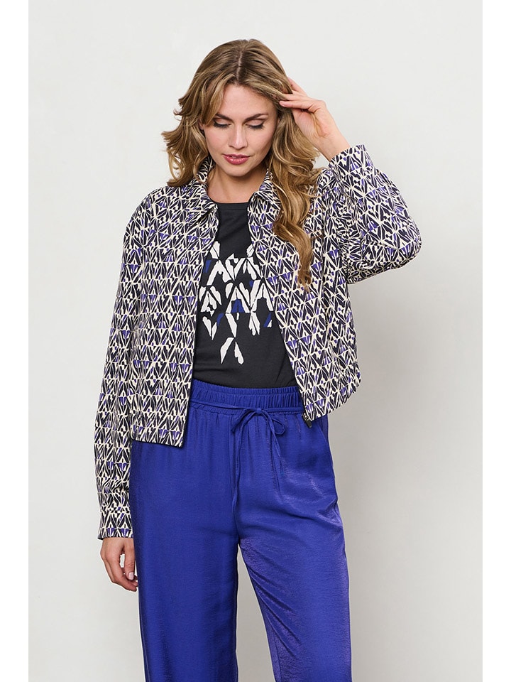 &Co Woman Kurtka "Paloma" w kolorze czarno-niebieskim rozmiar: XL