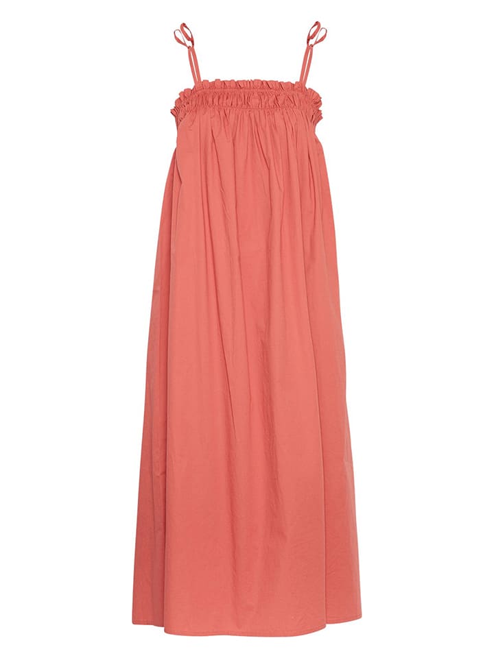 MOSS COPENHAGEN Sukienka "Lynella Cenilla" w kolorze łososiowym rozmiar: XL