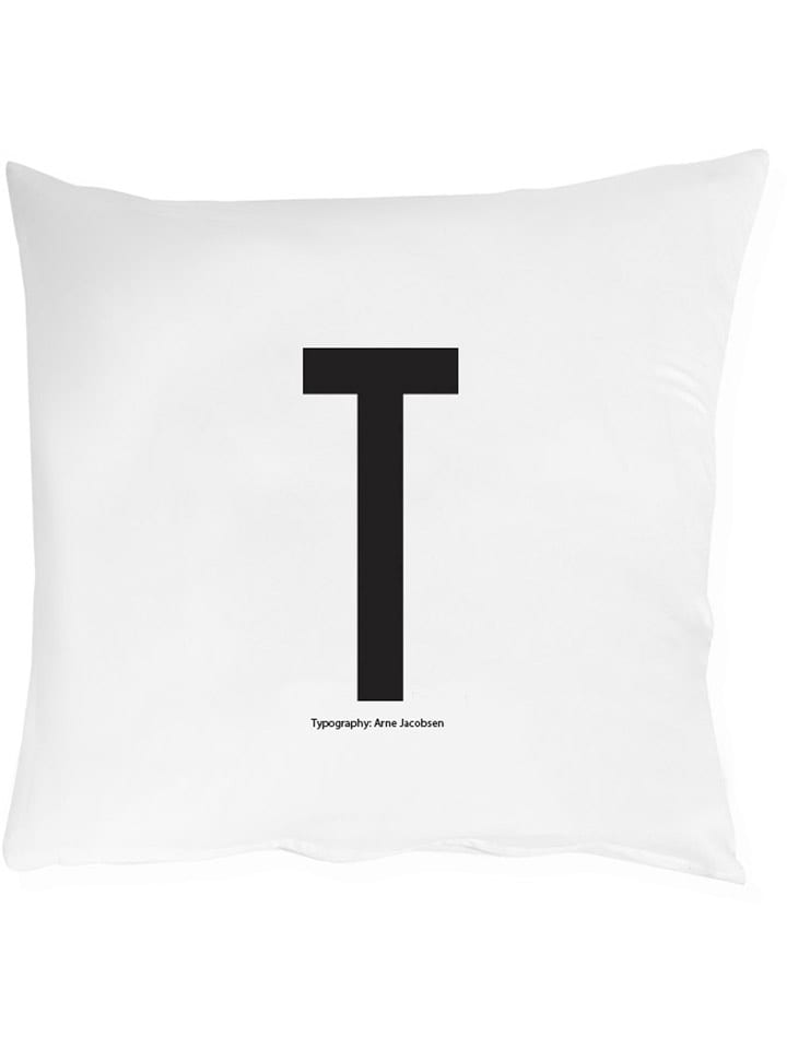 Design Letters Poszewka w kolorze białym na poduszkę - 80 x 80 cm rozmiar: onesize