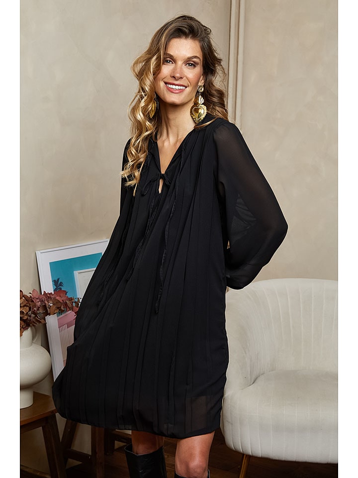 Joséfine Sukienka "Buby" w kolorze czarnym rozmiar: S