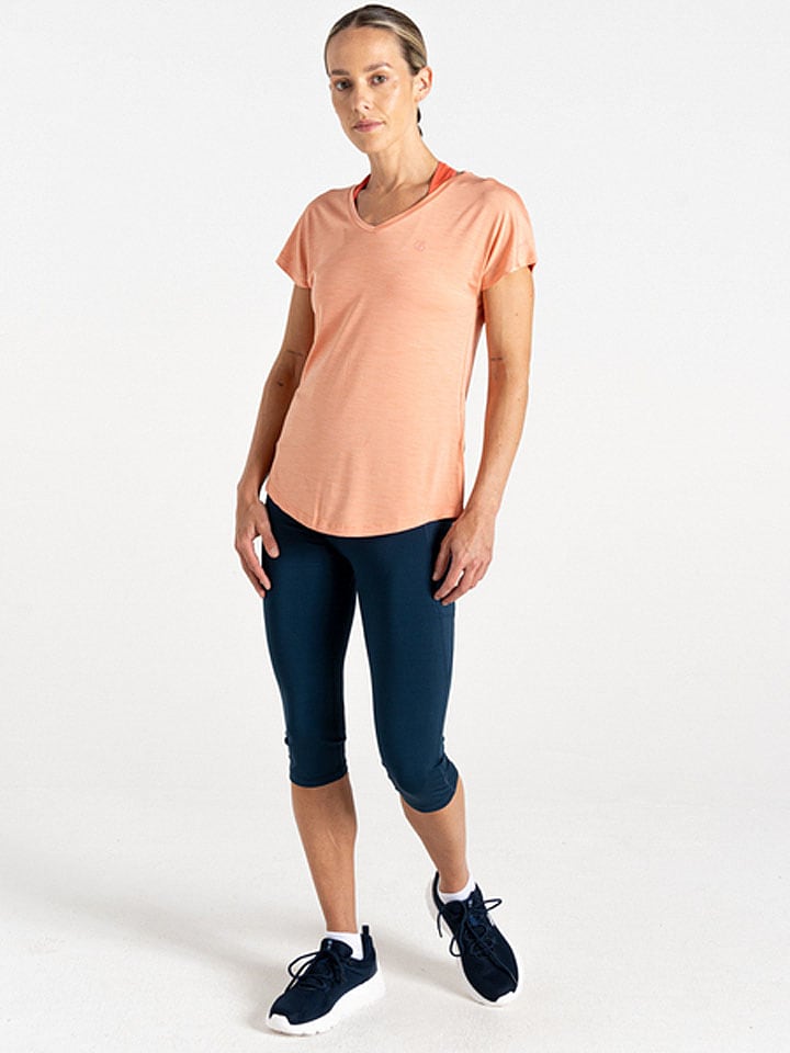 Dare 2b Koszulka sportowa "Vigilant Tee" w kolorze brzoskwiniowym rozmiar: 48