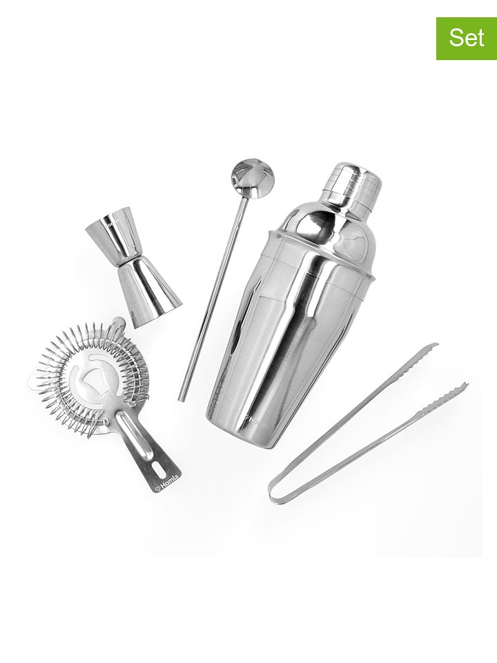 Homla 5-częściowy zestaw "Moi" w kolorze srebrnym rozmiar: onesize