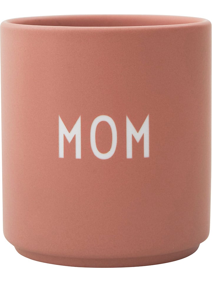 Design Letters Kubek "Mom" w kolorze pomarańczowym - 250 ml rozmiar: onesize