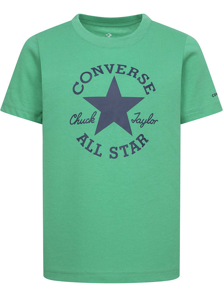Converse Koszulka w kolorze zielonym rozmiar: 140-152