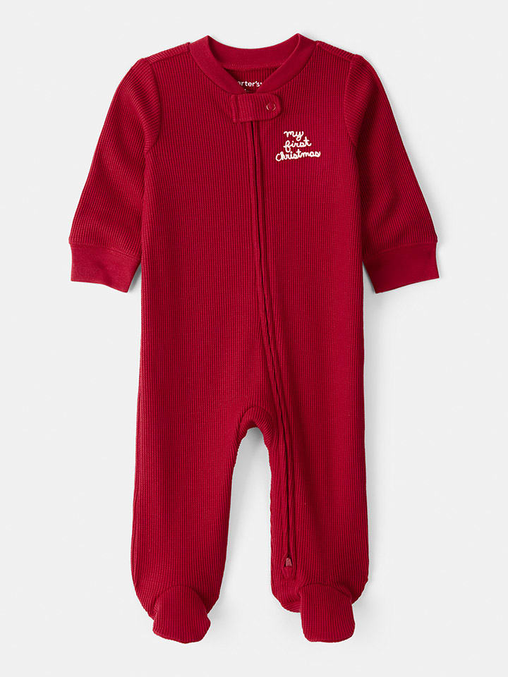 carter's Śpioszki w kolorze czerwonym rozmiar: 62