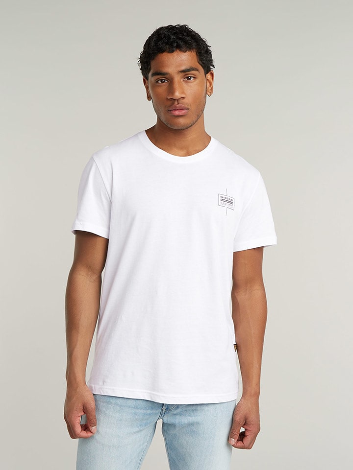 G-Star Koszulka w kolorze białym rozmiar: L