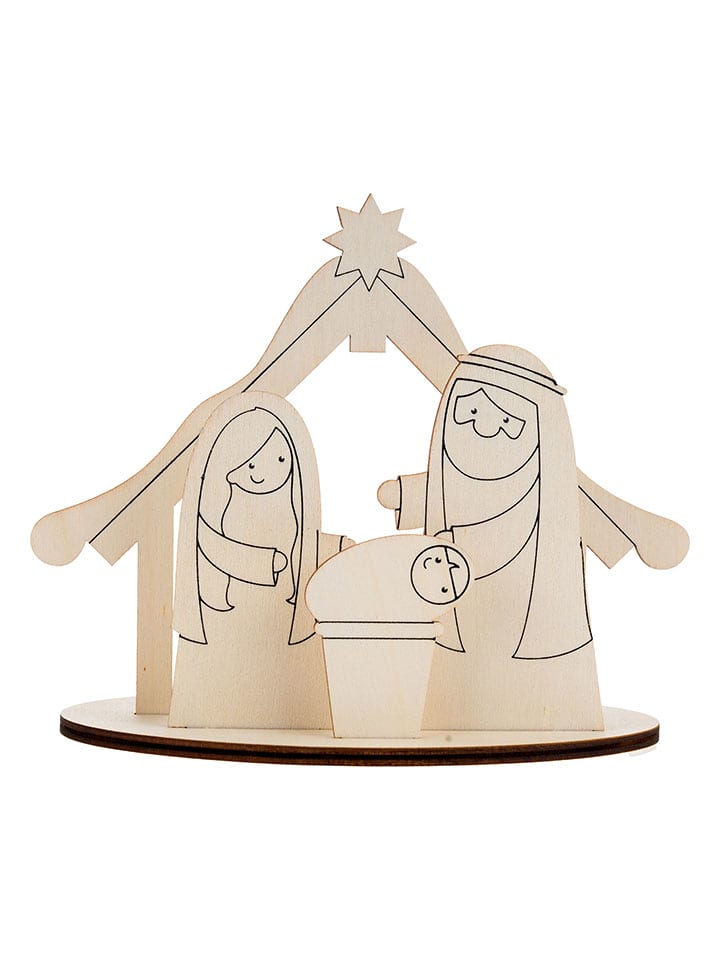 SUNNYSUE Świecznik w kolorze beżowym rozmiar: onesize