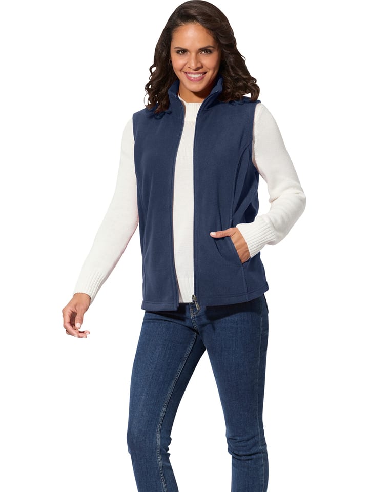 WITT WEIDEN Kamizelka polarowa w kolorze granatowym rozmiar: 50