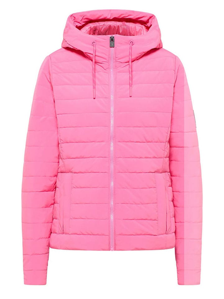 ELBSAND Kurtka pikowana "Claris" w kolorze różowym rozmiar: M