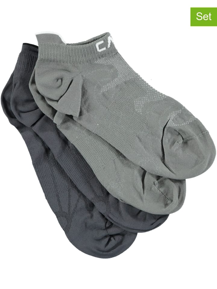 CMP Skarpety (2 pary) w kolorze szarym rozmiar: 36-38