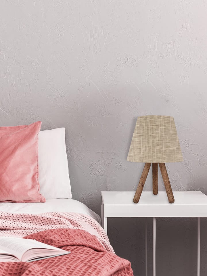 Scandinavia Concept Lampa stołowa w kolorze brązowo-kremowym - wys. 33 x Ø 22 cm rozmiar: onesize