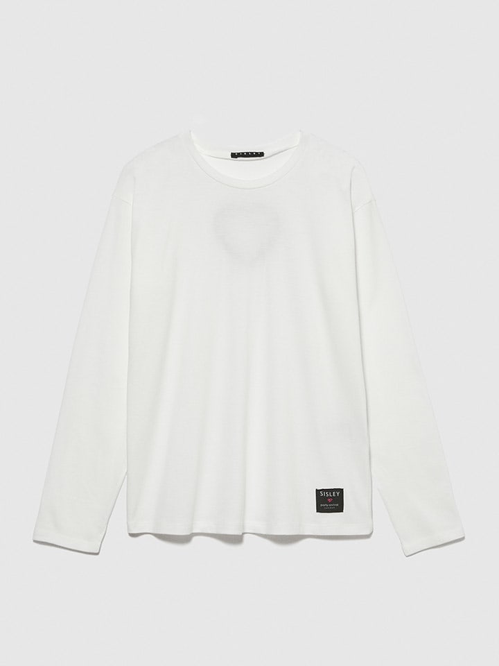 Sisley Koszulka w kolorze białym rozmiar: 122