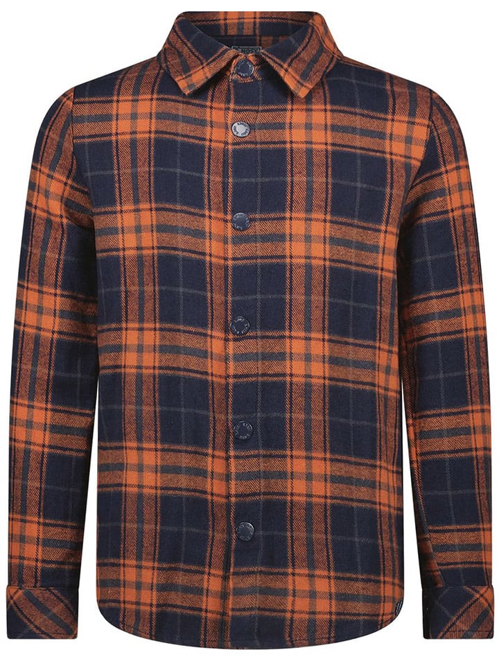 B.Nosy Koszula w kolorze pomarańczowo-granatowym rozmiar: 110