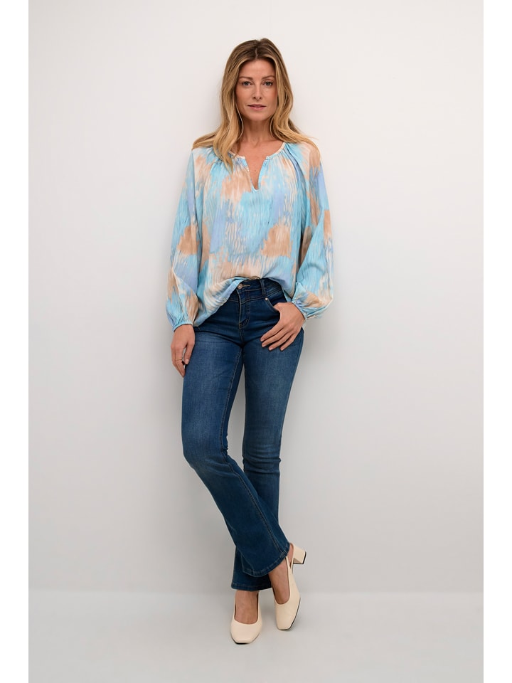 Kaffe Bluzka w kolorze błękitnym rozmiar: S/M
