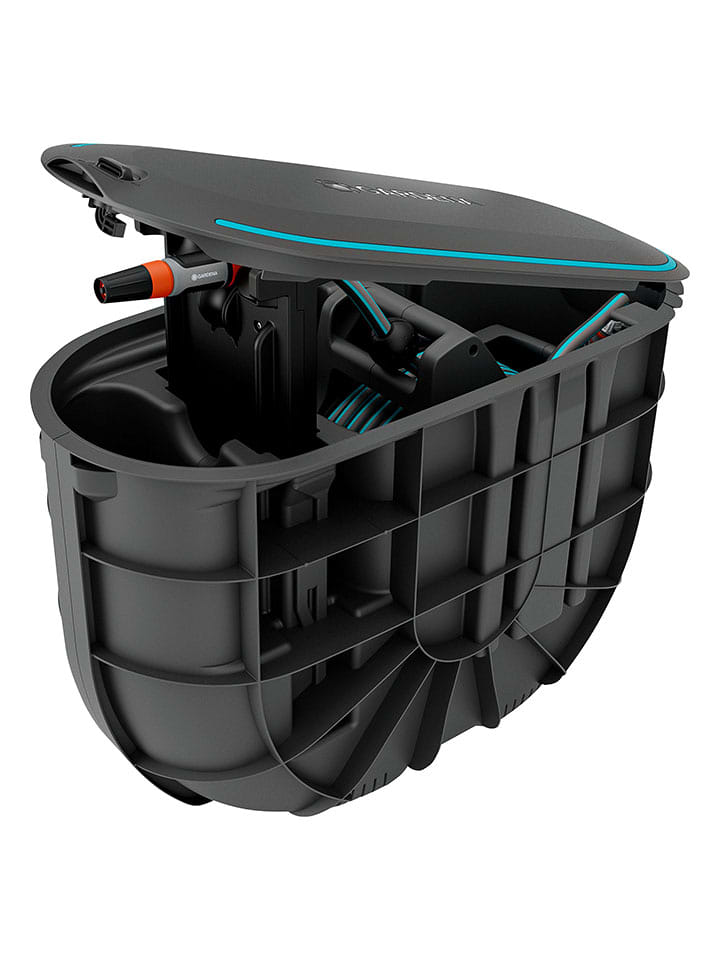 Gardena Bęben podziemny "RollUp" w kolorze czarnym na wąż - 33,5 x 48,5 x 70 cm rozmiar: onesize