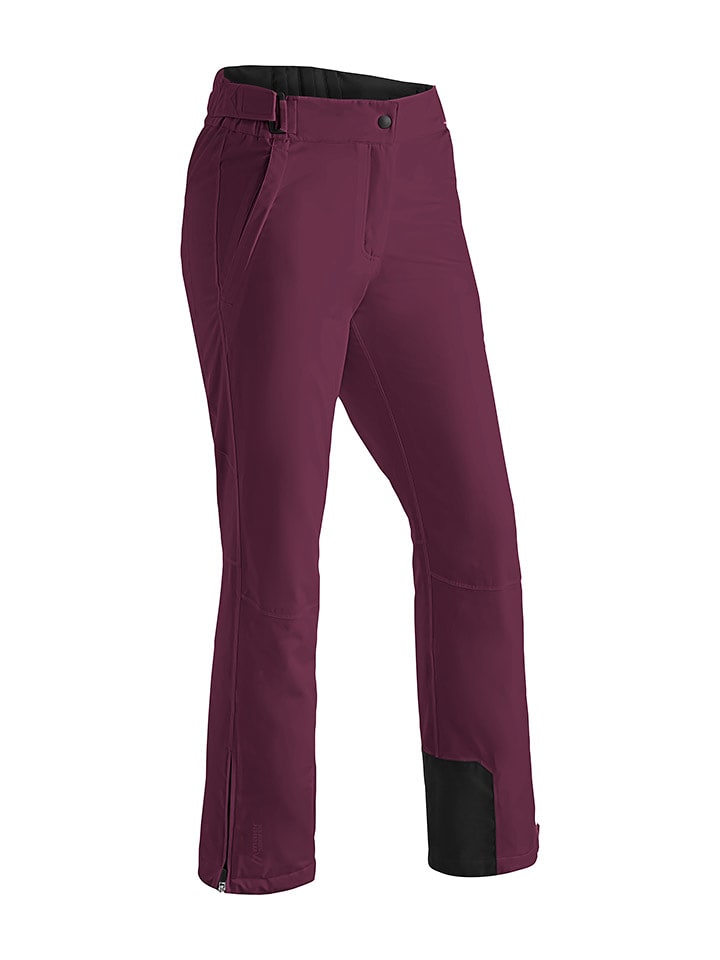 Maier Sports Spodnie narciarskie "Steffi" w kolorze bordowym rozmiar: 38