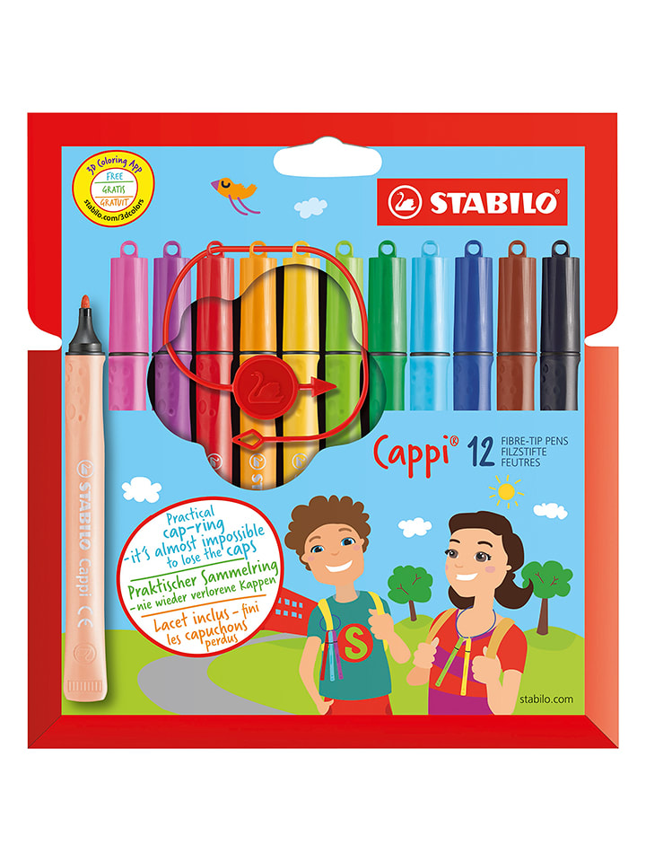 STABILO Mazaki "STABILO Cappi" (12 szt.) rozmiar: onesize