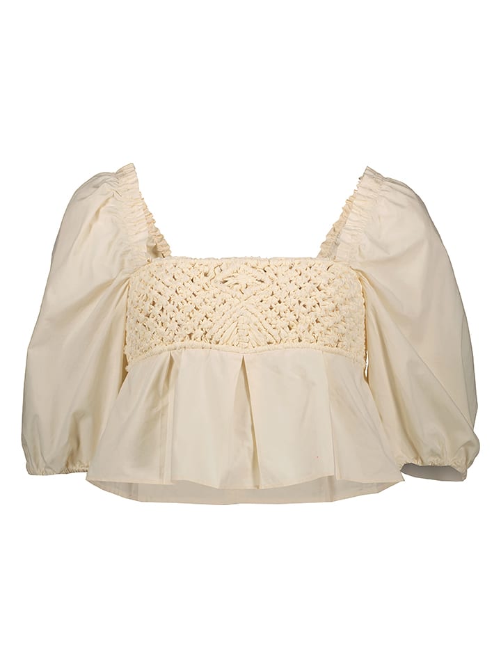 Pinko Bluzka w kolorze beżowym rozmiar: 38