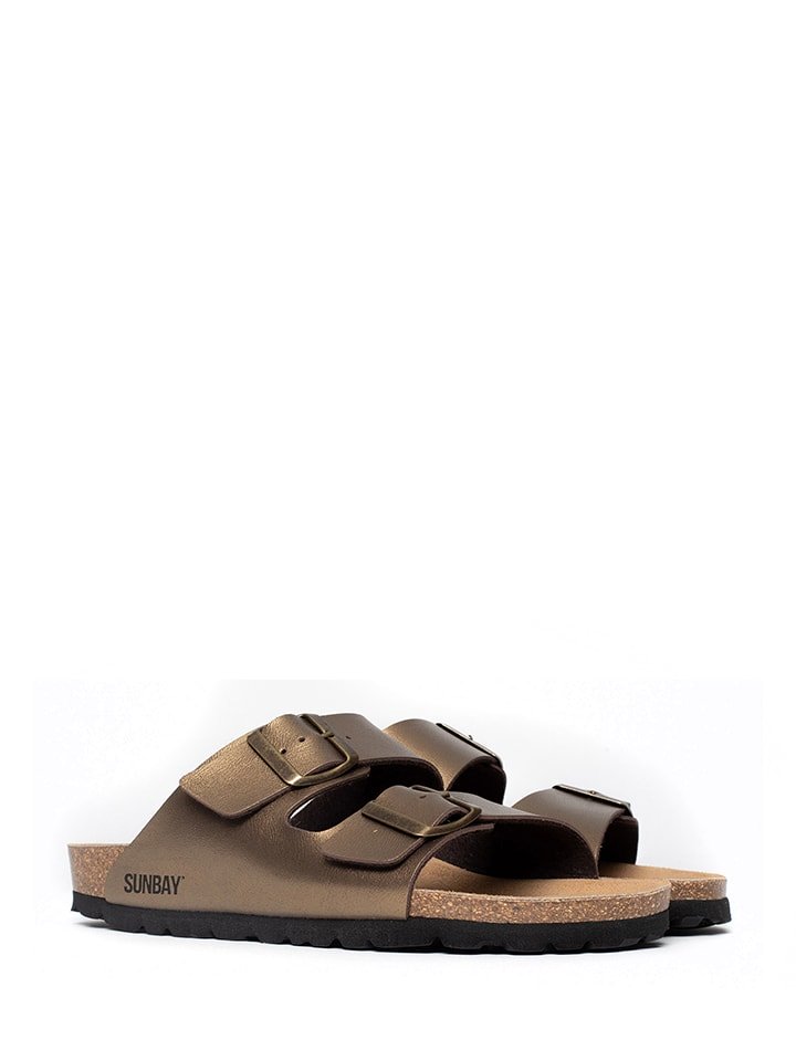 Sunbay Klapki "Trefle" w kolorze miedzianym rozmiar: 38