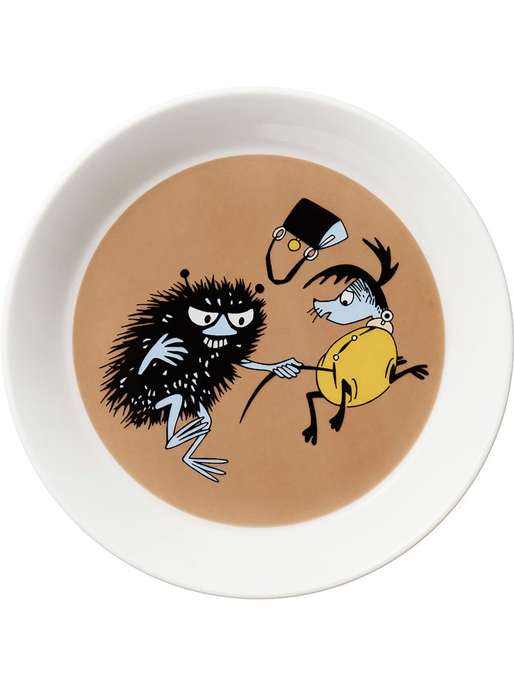Moomin Talerzyk deserowy "Stinky" w kolorze jasnobrązowym - Ø 19 cm rozmiar: onesize