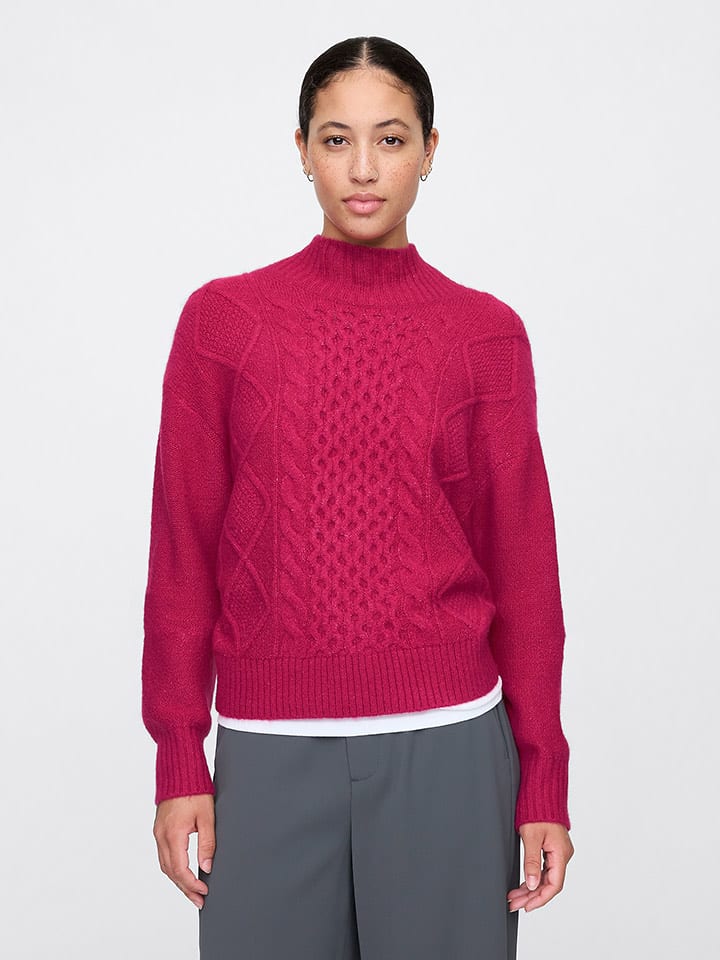 GAP Sweter w kolorze czerwonym rozmiar: M