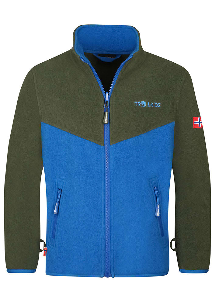 Trollkids Kurtka polarowa "Oppdal XT" w kolorze khaki rozmiar: 104