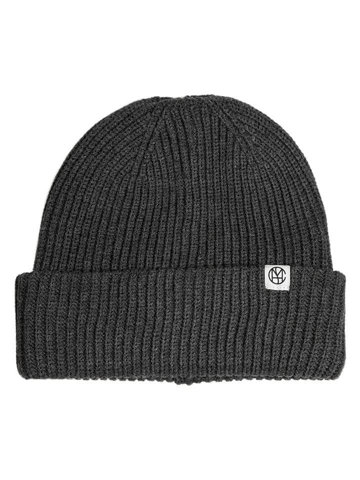 MOSS COPENHAGEN Czapka "Galine" w kolorze antracytowym rozmiar: onesize