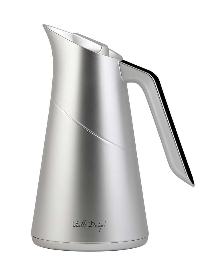 Vialli Design Dzbanek termiczny "Soho" w kolorze srebrnym - 1 l rozmiar: onesize