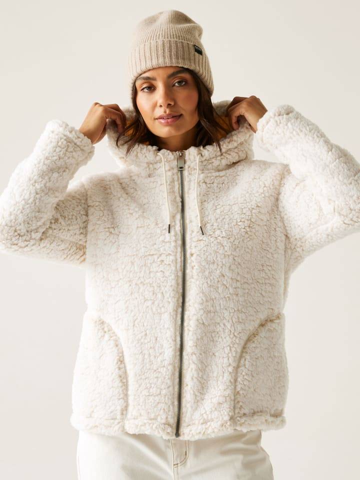 Regatta Kurtka polarowa "Orielle" w kolorze kremowym rozmiar: 40