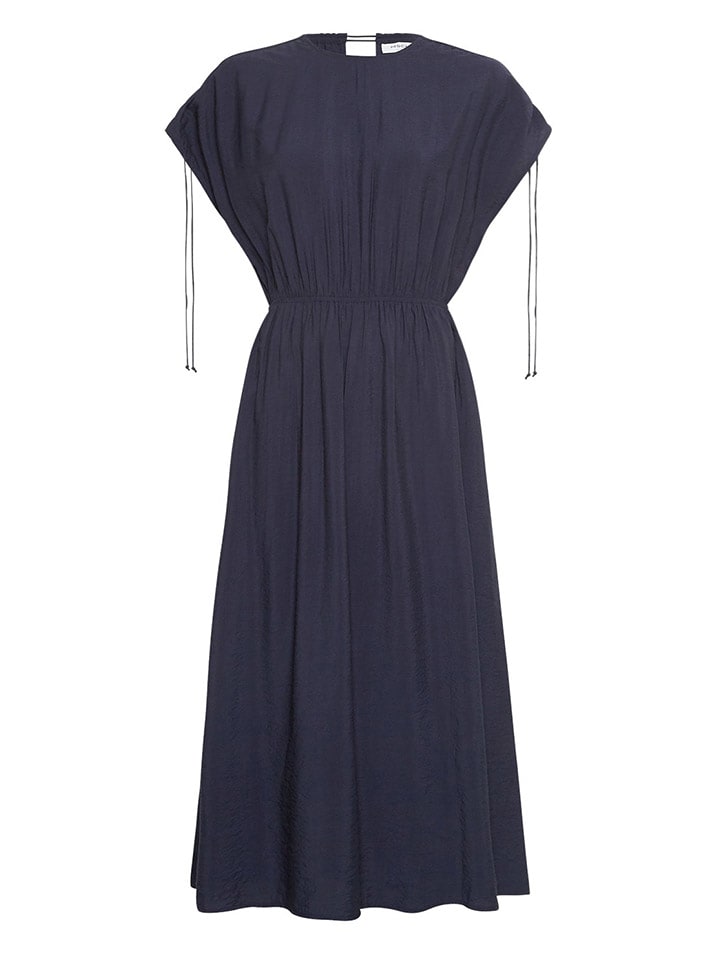 MOSS COPENHAGEN Sukienka "Laurana" w kolorze granatowym rozmiar: S/M