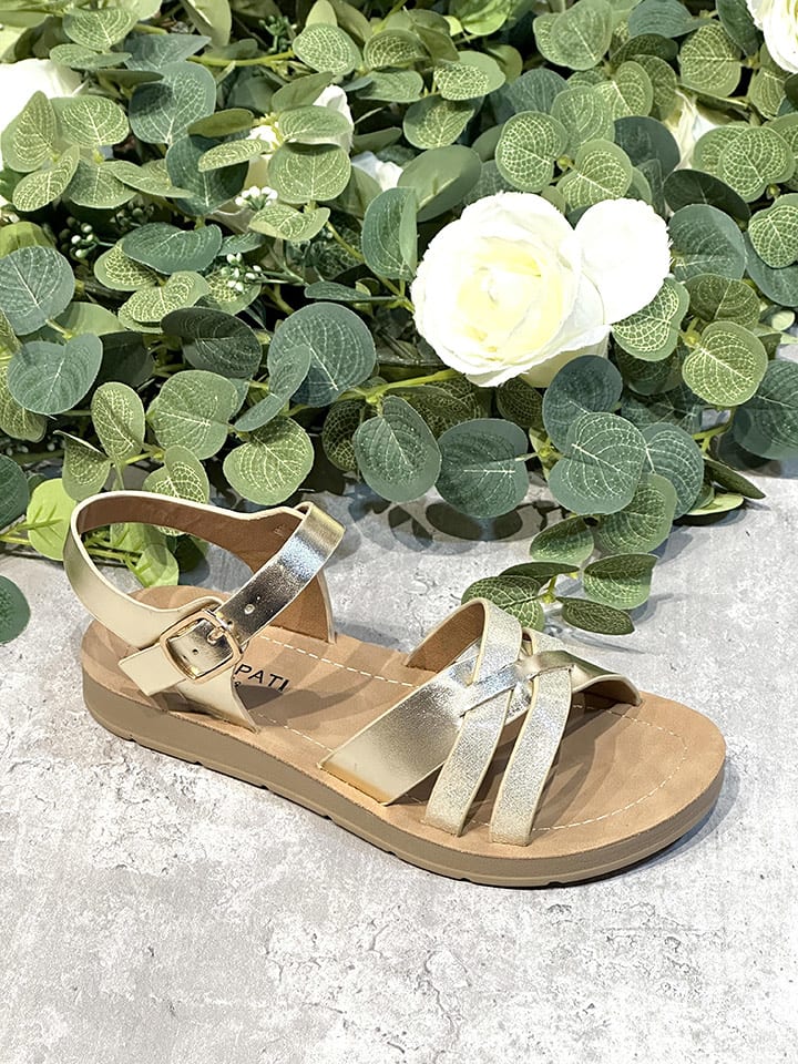 Poti Pati Sandały w kolorze złotym rozmiar: 34