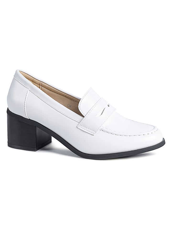 C'M Czółenka w kolorze białym rozmiar: 40