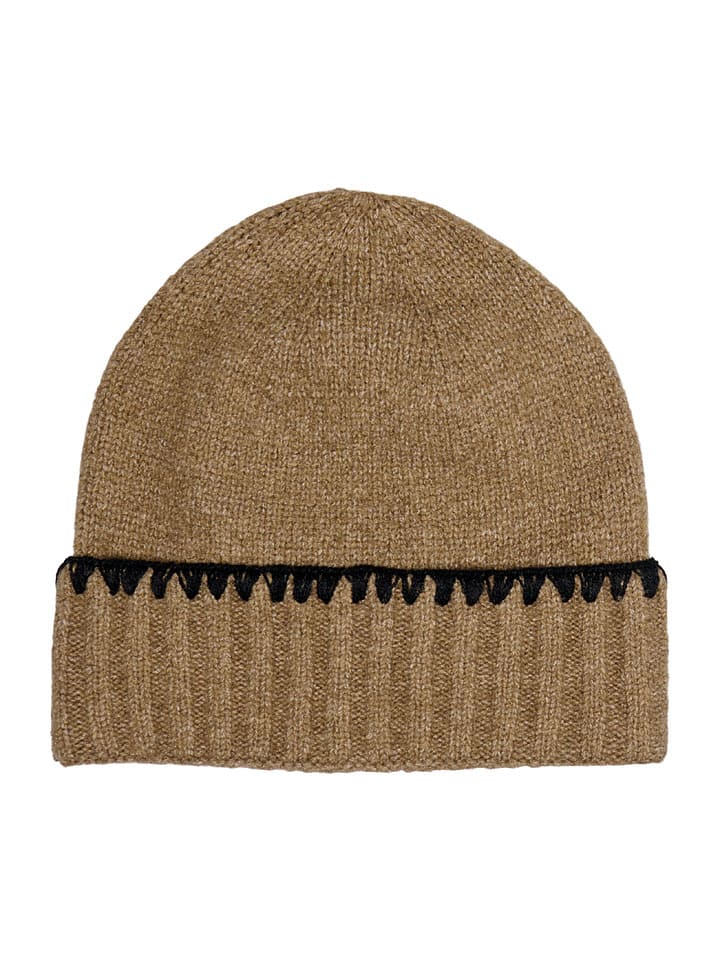 ONLY Czapka w kolorze jasnobrązowym rozmiar: onesize