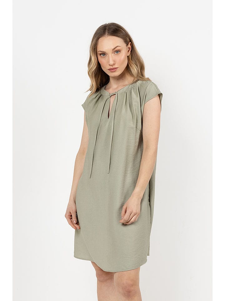 Awama Sukienka w kolorze jasnozielonym rozmiar: S