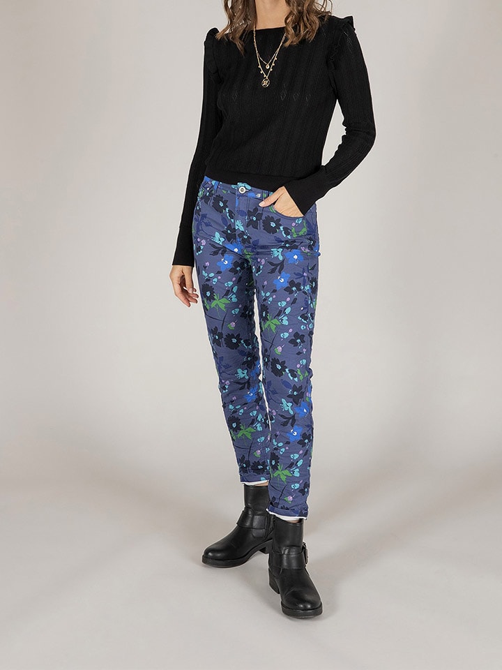 Captain Tortue Dżinsy - Slim fit - w kolorze niebieskim rozmiar: S