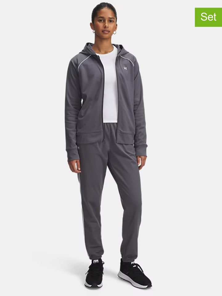 Under Armour 2-częściowy zestaw sportowy w kolorze szarym rozmiar: XL