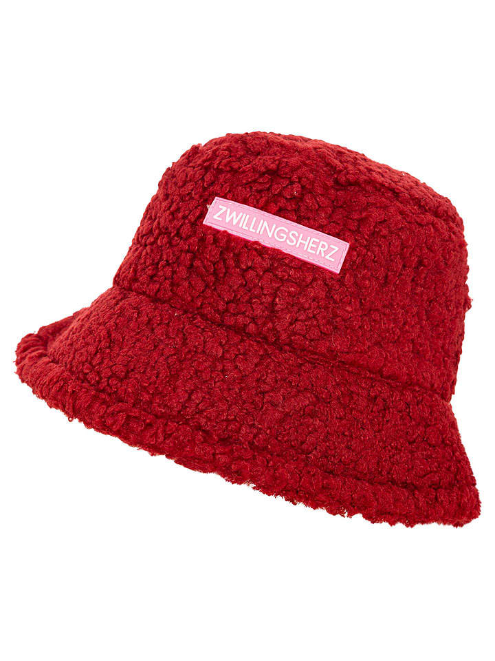 Zwillingsherz Kapelusz w kolorze czerwonym rozmiar: onesize
