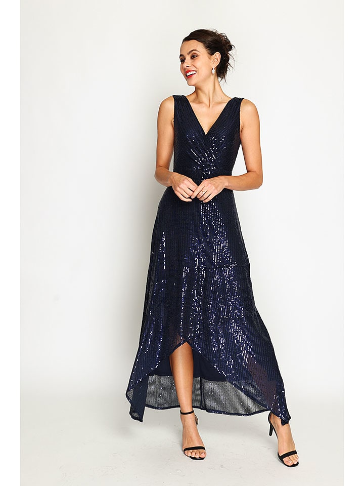 ASSUILI Sukienka w kolorze granatowym rozmiar: 40