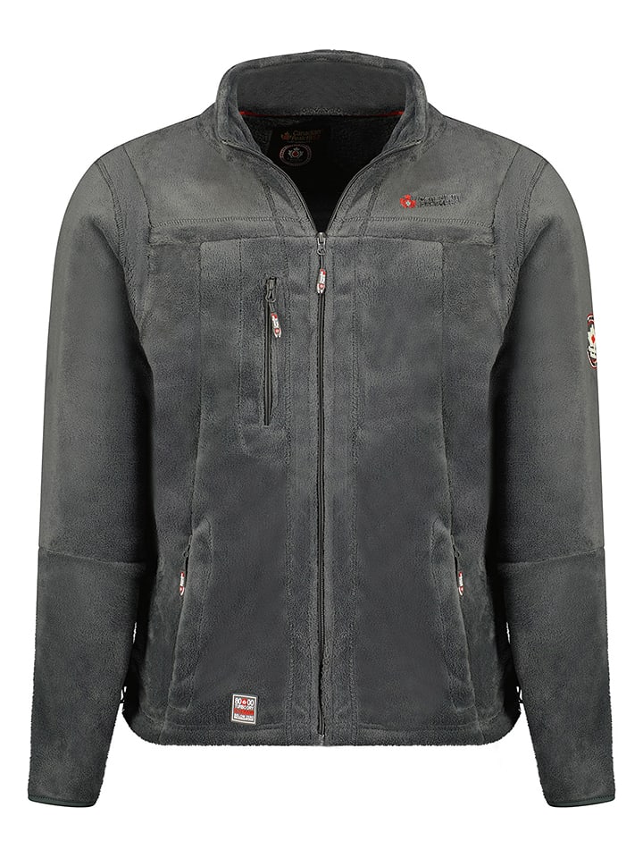 Canadian Peak Kurtka polarowa "Uploadeak" w kolorze szarym rozmiar: XXL