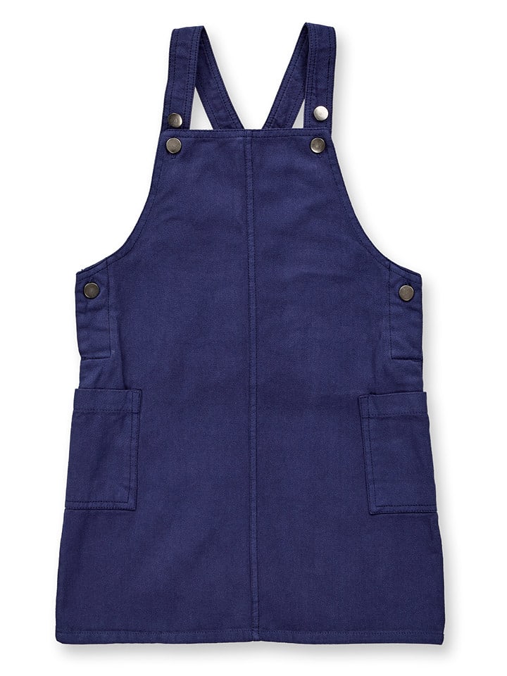 Sense Organics Sukienka-ogrodniczka "Pia" w kolorze granatowym rozmiar: 116